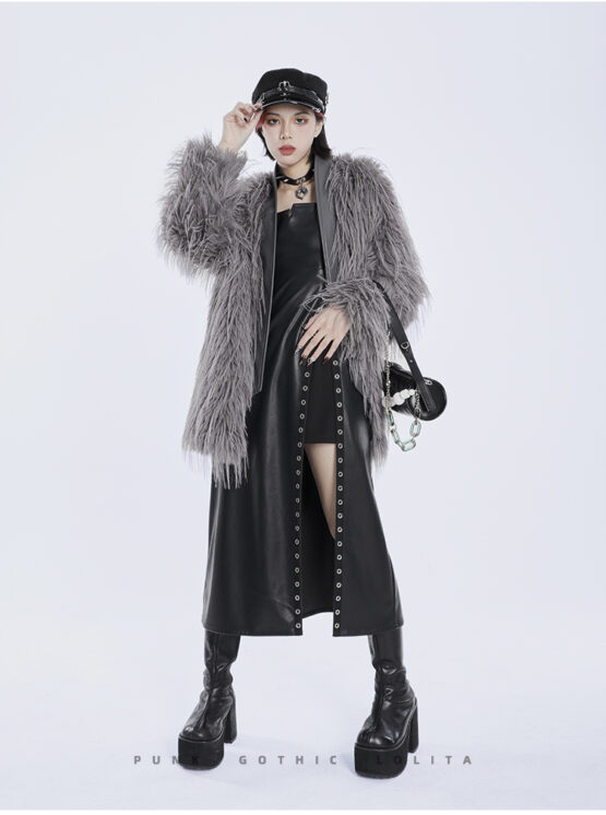 WY1499 - fur Trimming jacket - Image 2