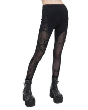 PT193 - Mesh Printed Leggings