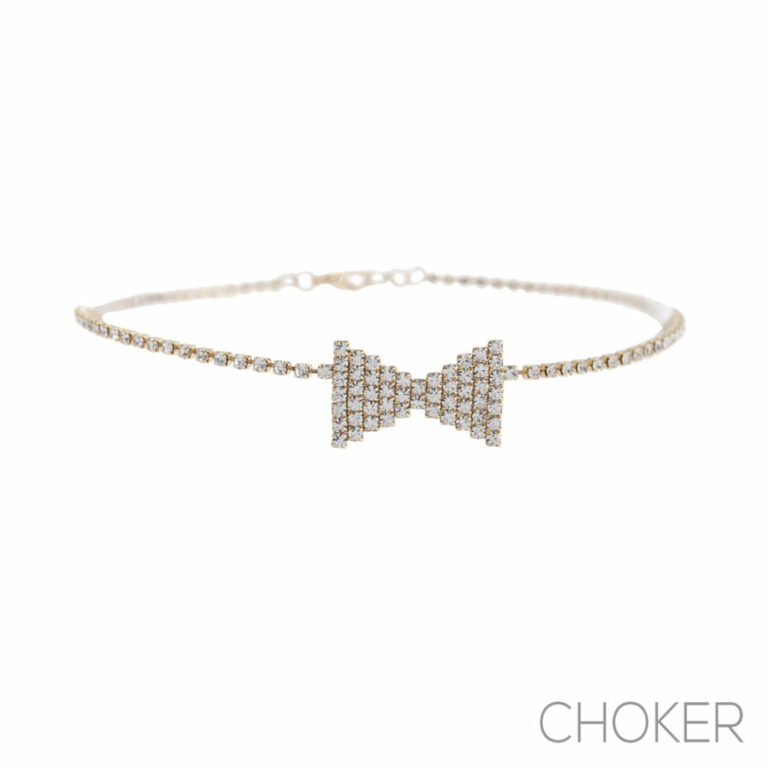 18340 - Bow tie choker