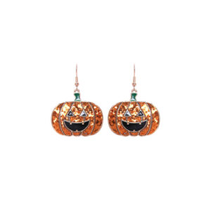 27970 - g jack o lantern pumpkin earring