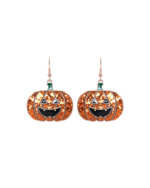 27970 - g jack o lantern pumpkin earring