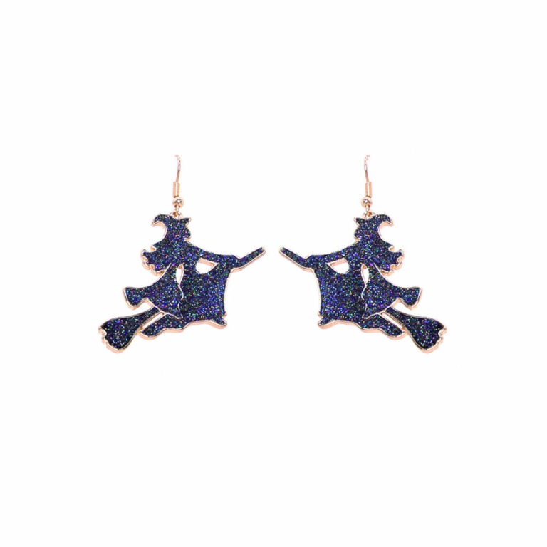27974 - g flying witch earring