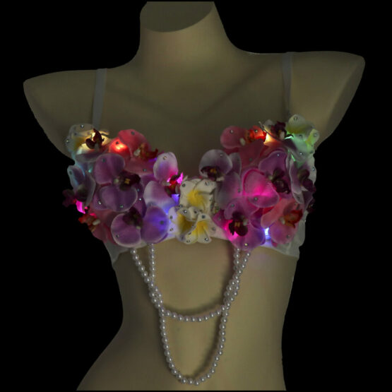 W1163 - LED Bra Top - Image 2