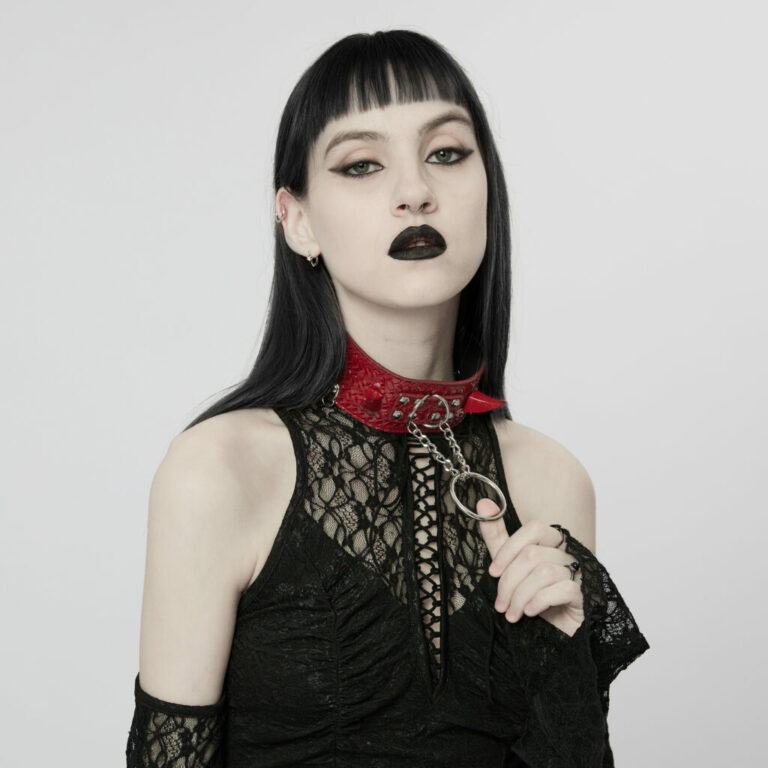 WS539 - Punk Wild Python Grain Choker - Image 2