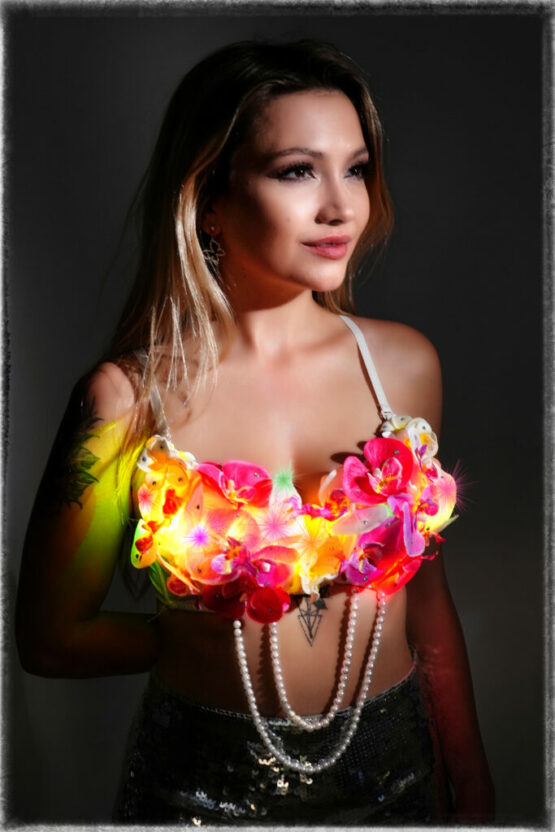 W1163 - LED Bra Top