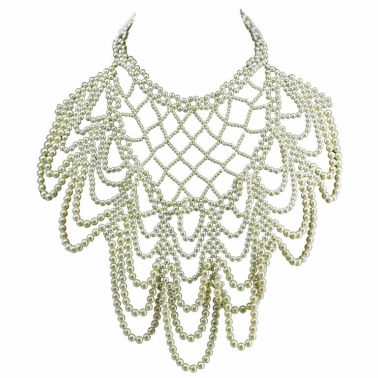 14204 - Pearl Net Choker - Image 2