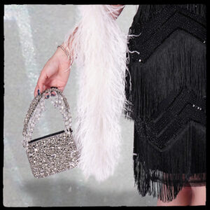 910002 - Clutch Crystal - Black