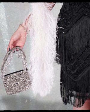 910002 - Clutch Crystal - Black
