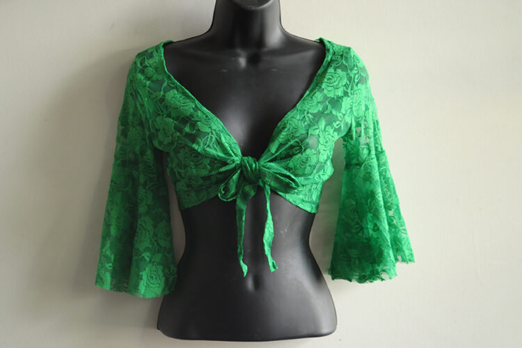 2871 - Lace Bolero Top - One Size - Image 3