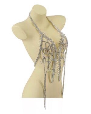 94054 - Rhinestone Spike Top
