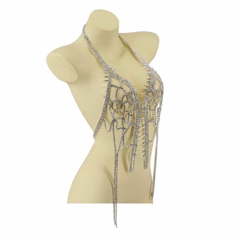 94054 - Rhinestone Spike Top