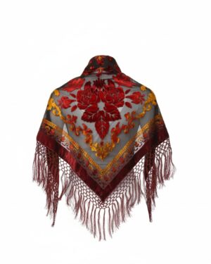 1711 - Velvet Scarf Triangle