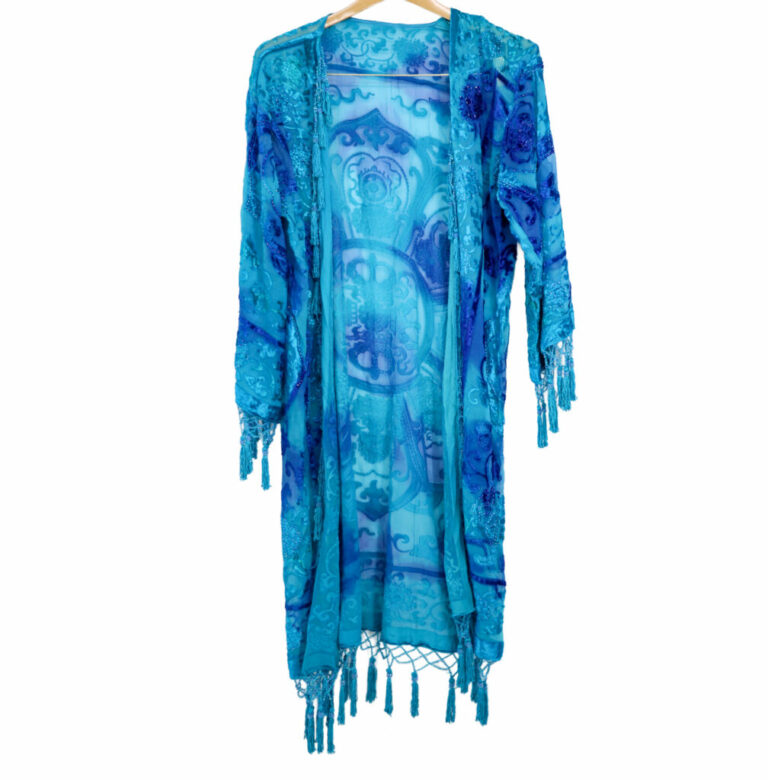 1813 - Medallion Long Jacket- Champagne - Image 7