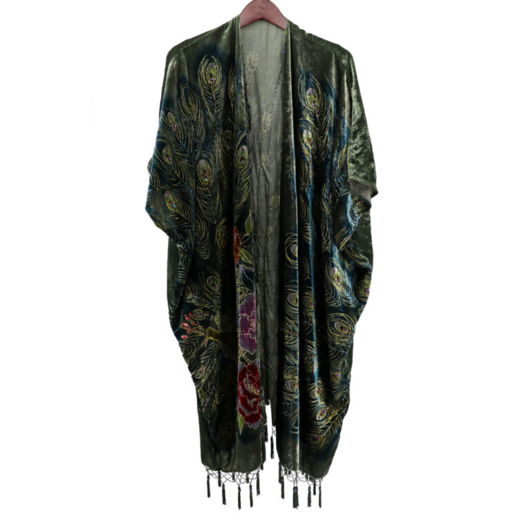 1825 - Peacock Kaftan - Image 6