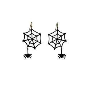 28224 - bn spider web earring