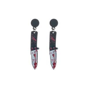 28242 - blood dagger earring