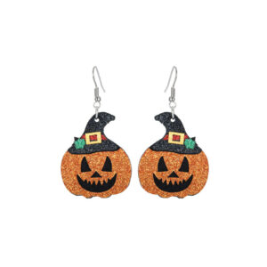 28278 - Halloween pumpkin earring
