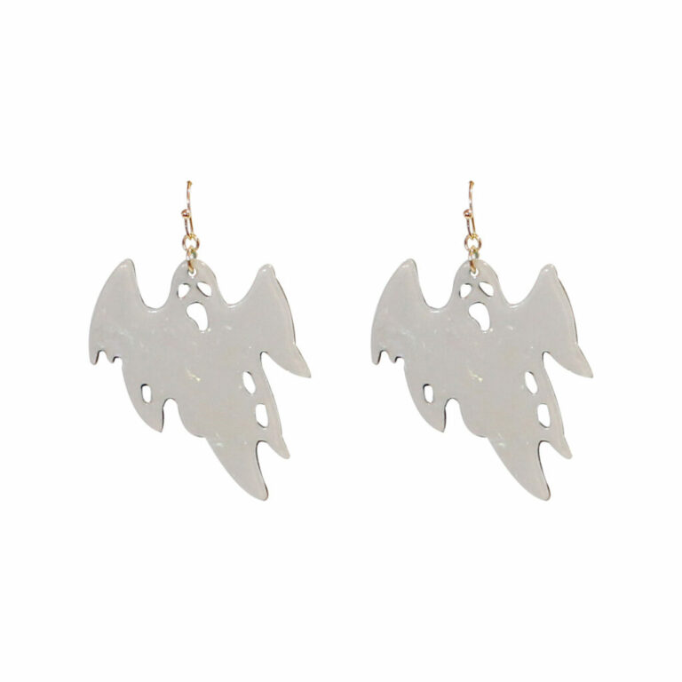 28299 - white ghost earring