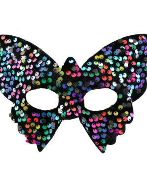 69173 - Butterfly Sequins Mask