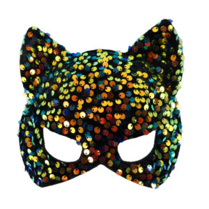 69174 - Cat Sequins Mask