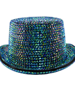 69586 - AB Rhinestones Top Hat