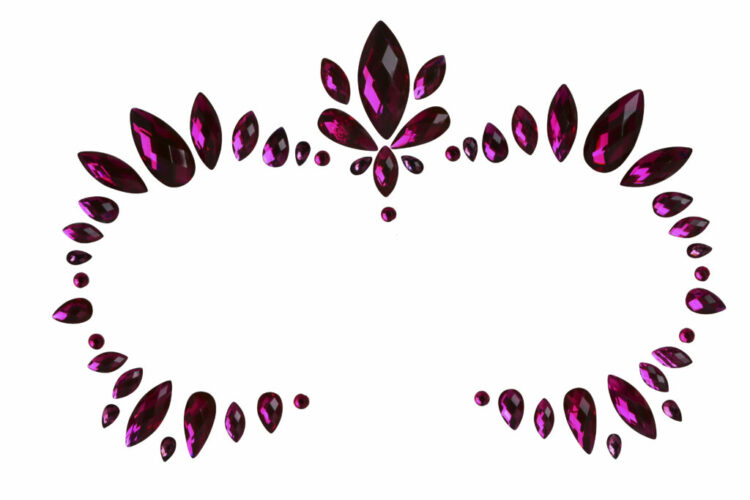 1051 - Face Jewels - AB - Image 2