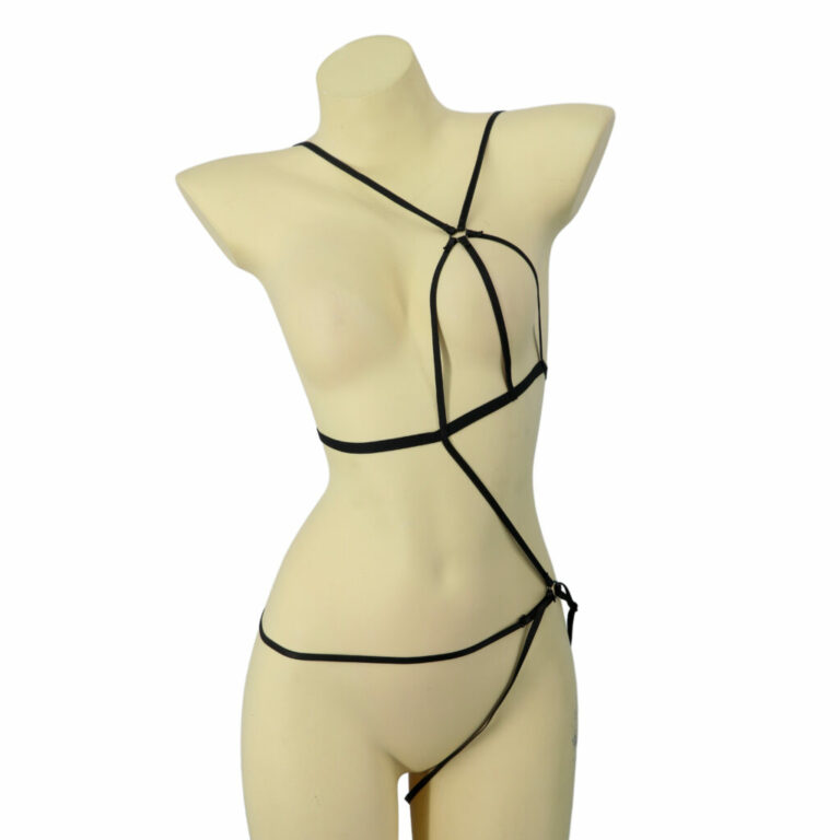 14617 - Cut out strappy harness one piece - Image 4