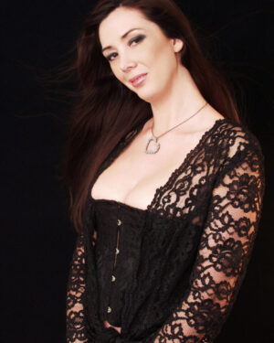 64104 - Bolero Top Lace - BLK - Small