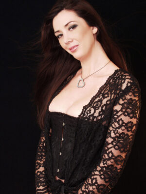 64104 - Bolero Top Lace - BLK - Small