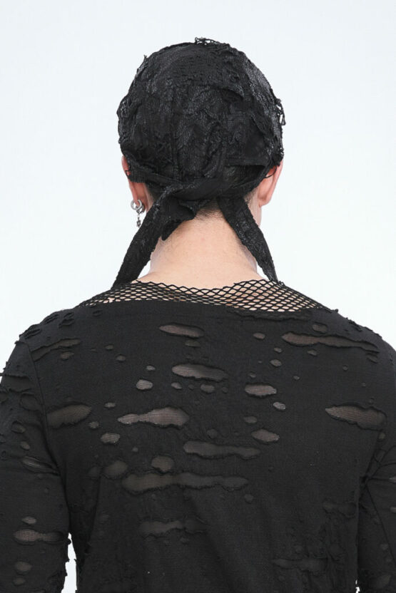 AS164 - Distressed safety pin Headdress - Image 2