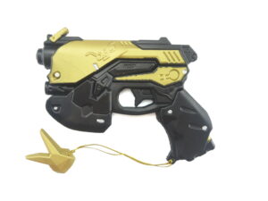 FG321GD - 11" Gold Black Fantasy Foam Gun