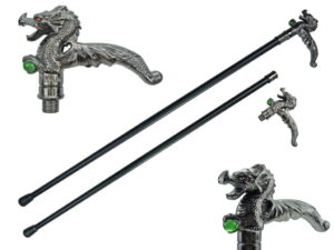 T28248 - 37" Dragon Cane with claw/green ball