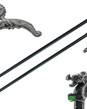 T28248 - 37" Dragon Cane with claw/green ball