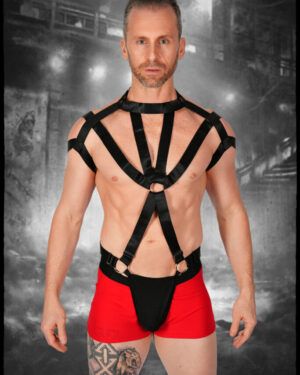 14622 - Multi strap Men's one-piece harness