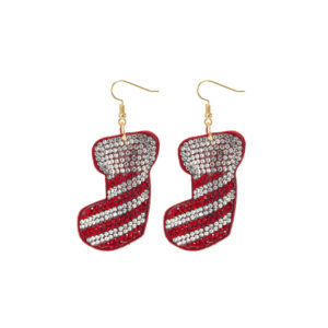 28290 - Cushion Stocking Earrings, 1x2.5in
