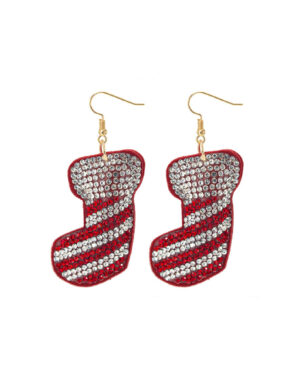 28290 - Cushion Stocking Earrings, 1x2.5in
