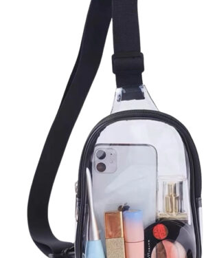 3850 - See-Through Clear Sling Bag