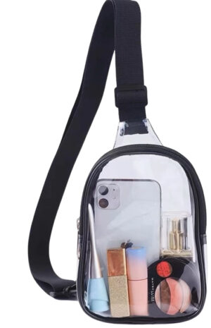 3850 - See-Through Clear Sling Bag