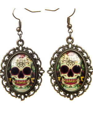 68563 - Sugar Skull Earrings