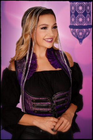 71188 - Rhinestone Waterfall Headband