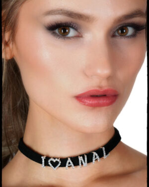 8693 - Choker - I (Heart) Anal