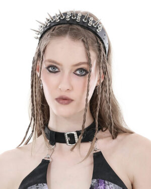 AHW021 - Punk spike nail headband