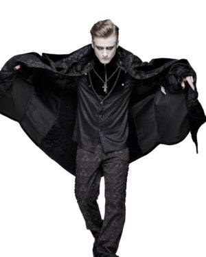 CT120 - Gothic Men's Elegant Cloak