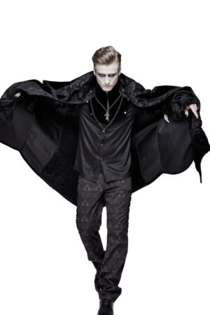 CT120 - Gothic Men's Elegant Cloak