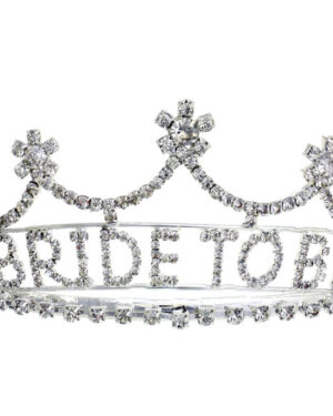 60569 - Bride to be  Rhinestone Tiara