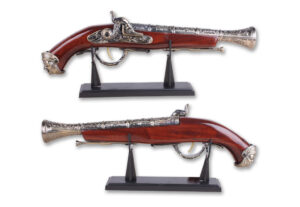 T126662 - 17" Decoration Antique Blunderbuss Model with Stand
