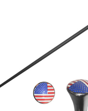 T281901SL - 35.5" Classic Walking Cane, Star & Stripes