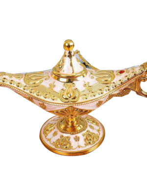 T3009 - 8.75" x 4.75" Genie Lamp - Copper