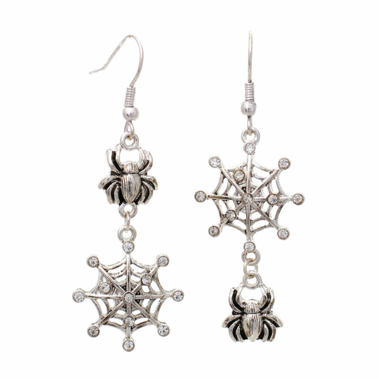 24663 - black Halloween spider web ear - Image 2