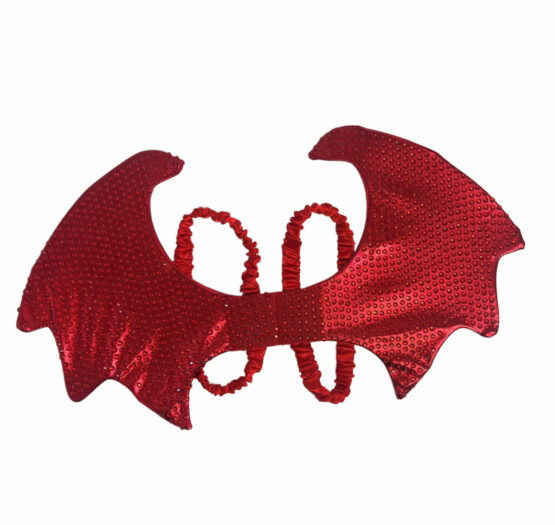 63039 - Red Rhinestone Devil Wings - Image 2